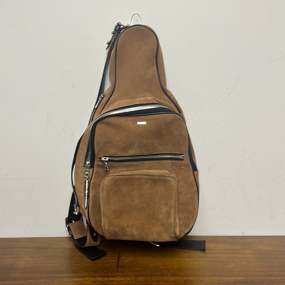 AMIRI - Suede Backpack - Brown - Picture 7 of 8